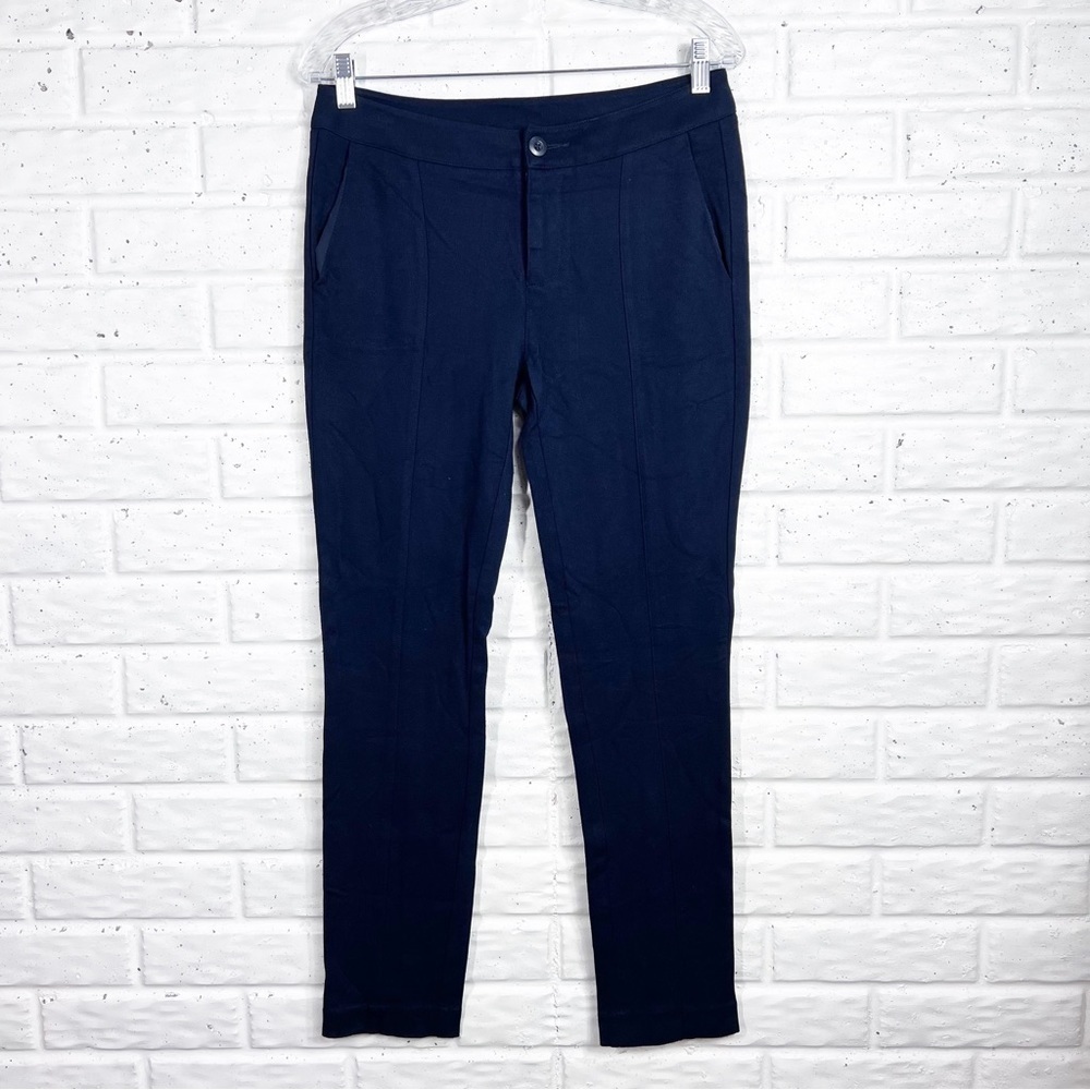 Cabi #5073 Capote Navy Blue Stretch Comfort Career Trouser